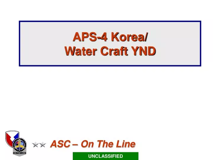 aps 4 korea water craft ynd