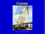 Cranes - slide 1