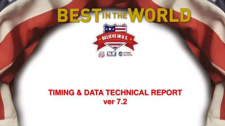timing data technical report ver 7 2