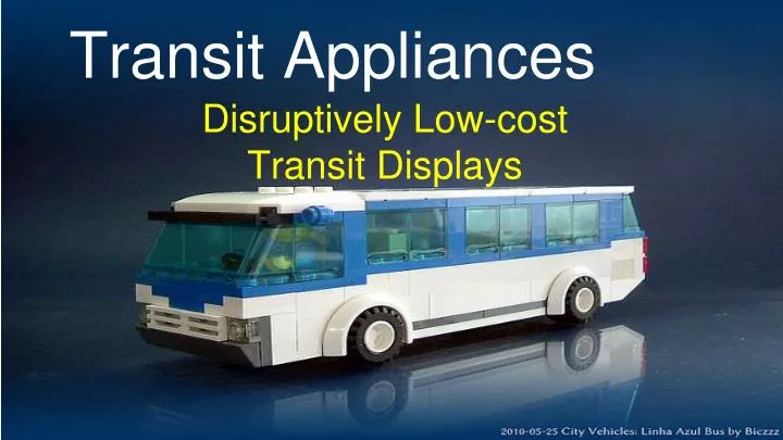 transit appliances