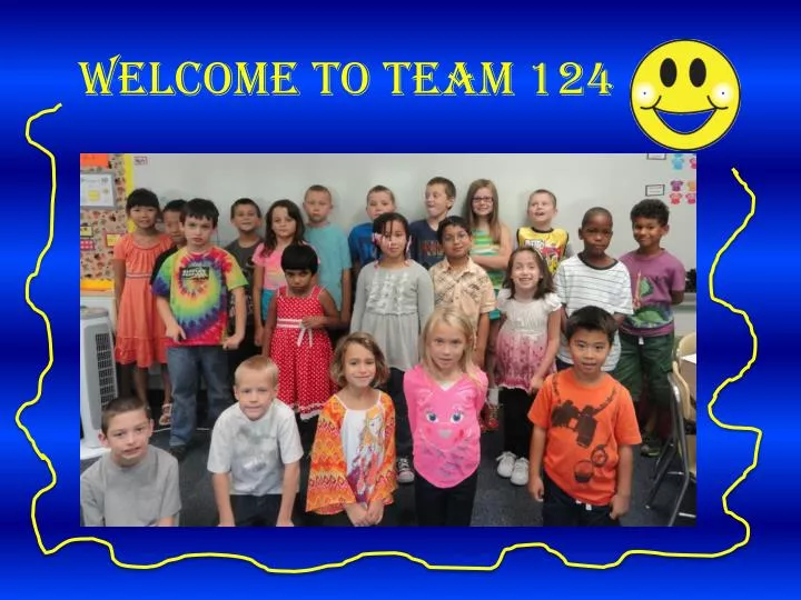 welcome to team 124
