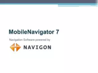 MobileNavigator 7