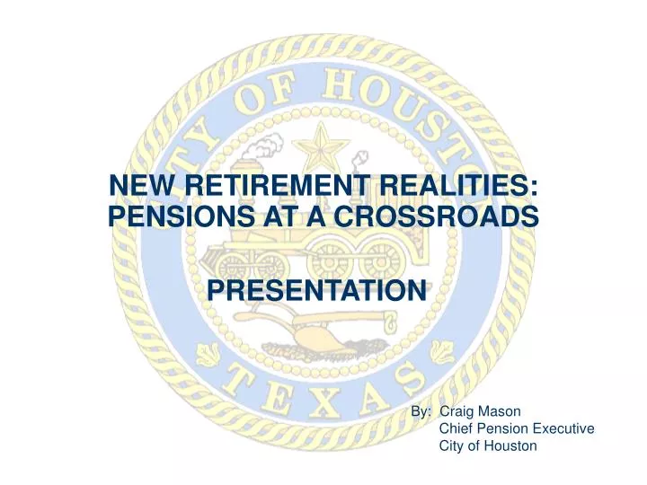 new retirement realities pensions at a crossroads