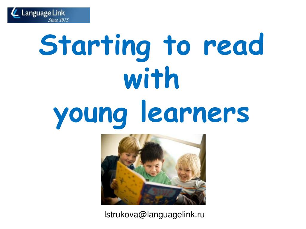 PPT - Starting to read with young learners PowerPoint Presentation ...