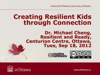 Creating Resilient Kids through Connection