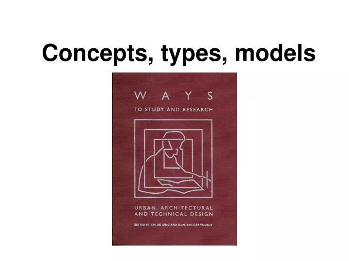 concepts types models