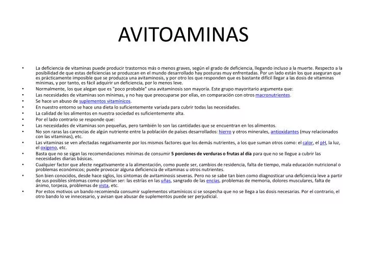 avitoaminas