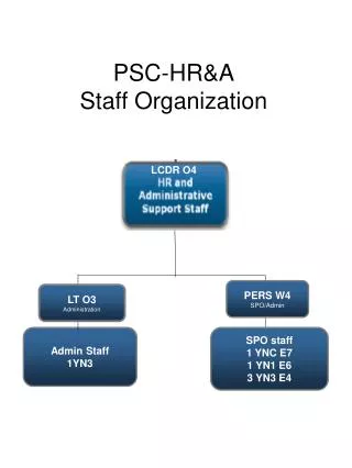 PSC-HR&amp;A Staff Organization