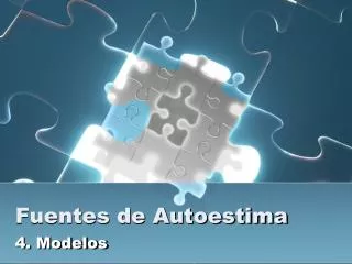 fuentes de autoestima