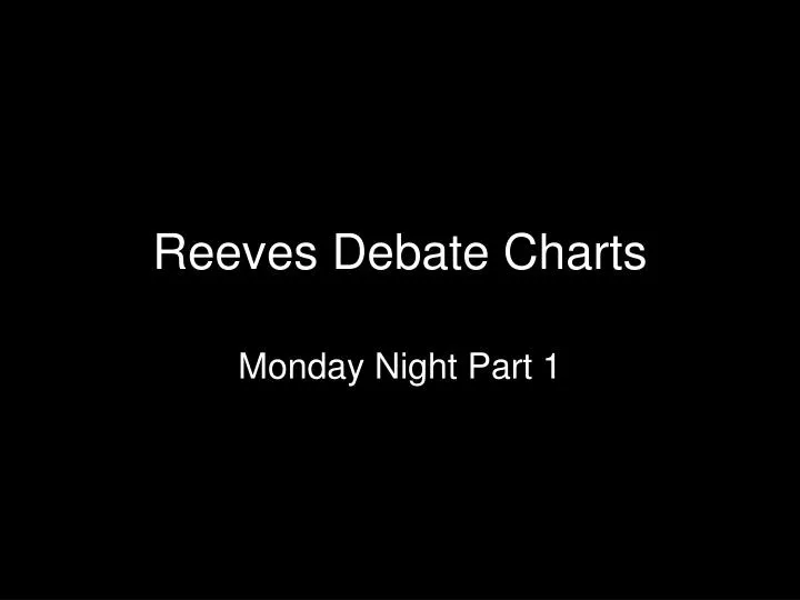 reeves debate charts