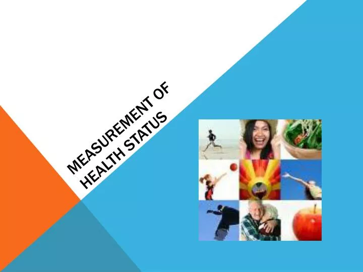 measurement of health status