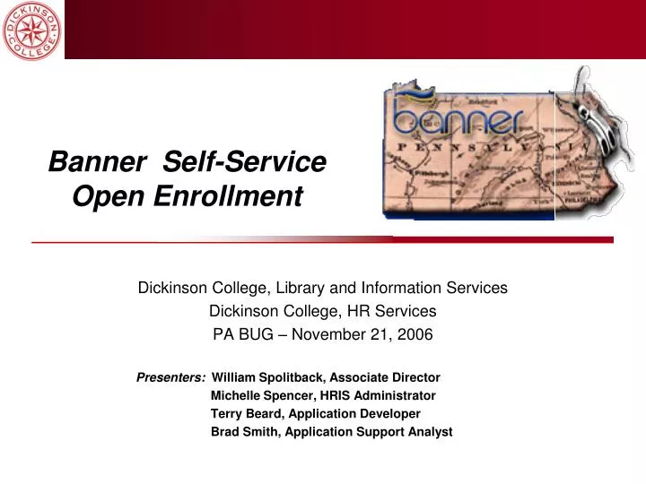 banner self service open enrollment