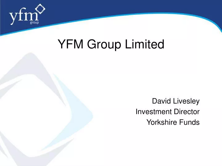 david livesley investment director yorkshire funds