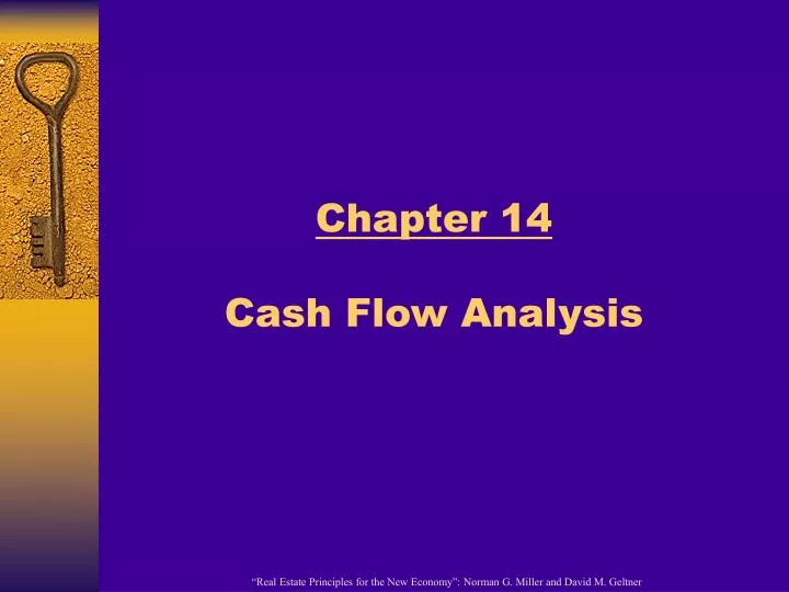 chapter 14 cash flow analysis