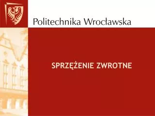 sprz enie zwrotne