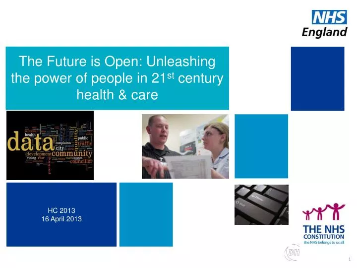 the future is open unleashing the power of people in 21 st century health care