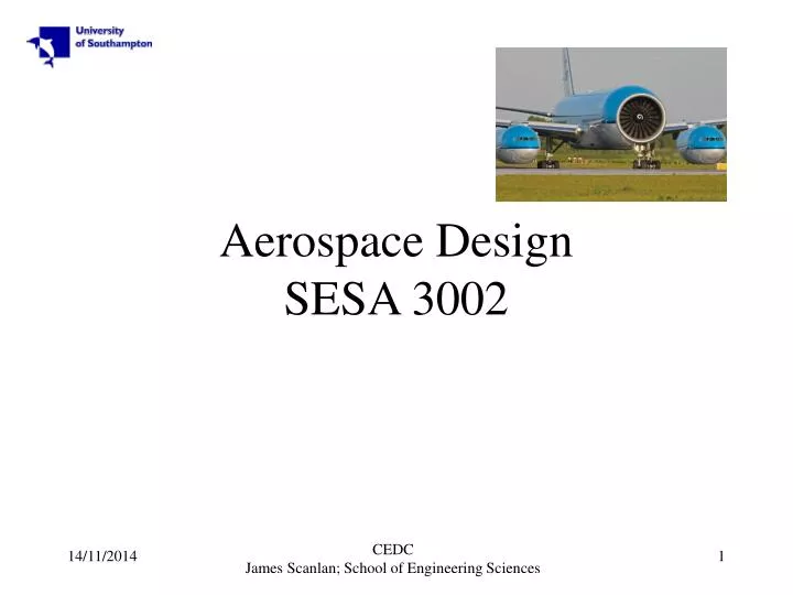 aerospace design sesa 3002