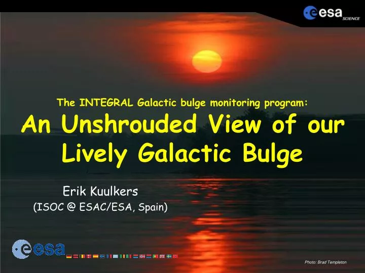 the integral galactic bulge monitoring program an unshrouded view of our lively galactic bulge
