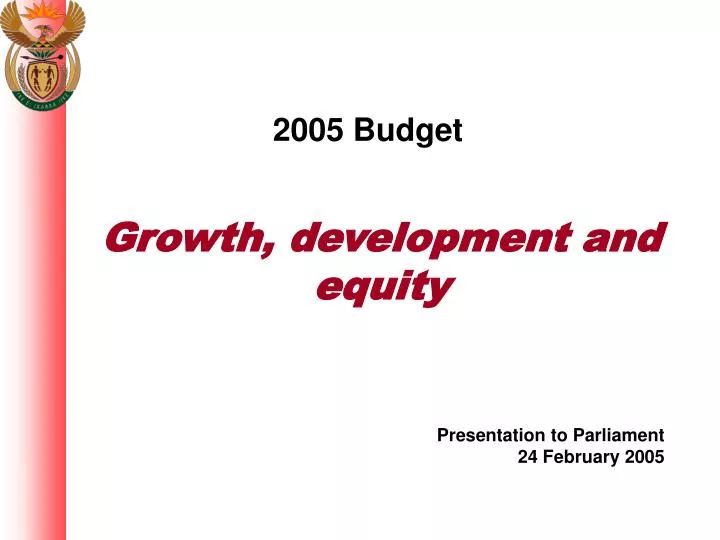 2005 budget