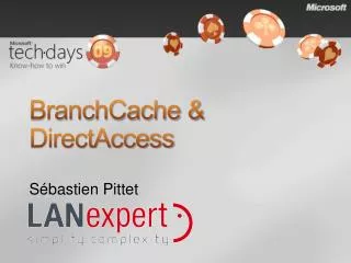 BranchCache &amp; DirectAccess