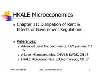 HKALE Microeconomics