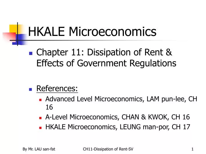 hkale microeconomics