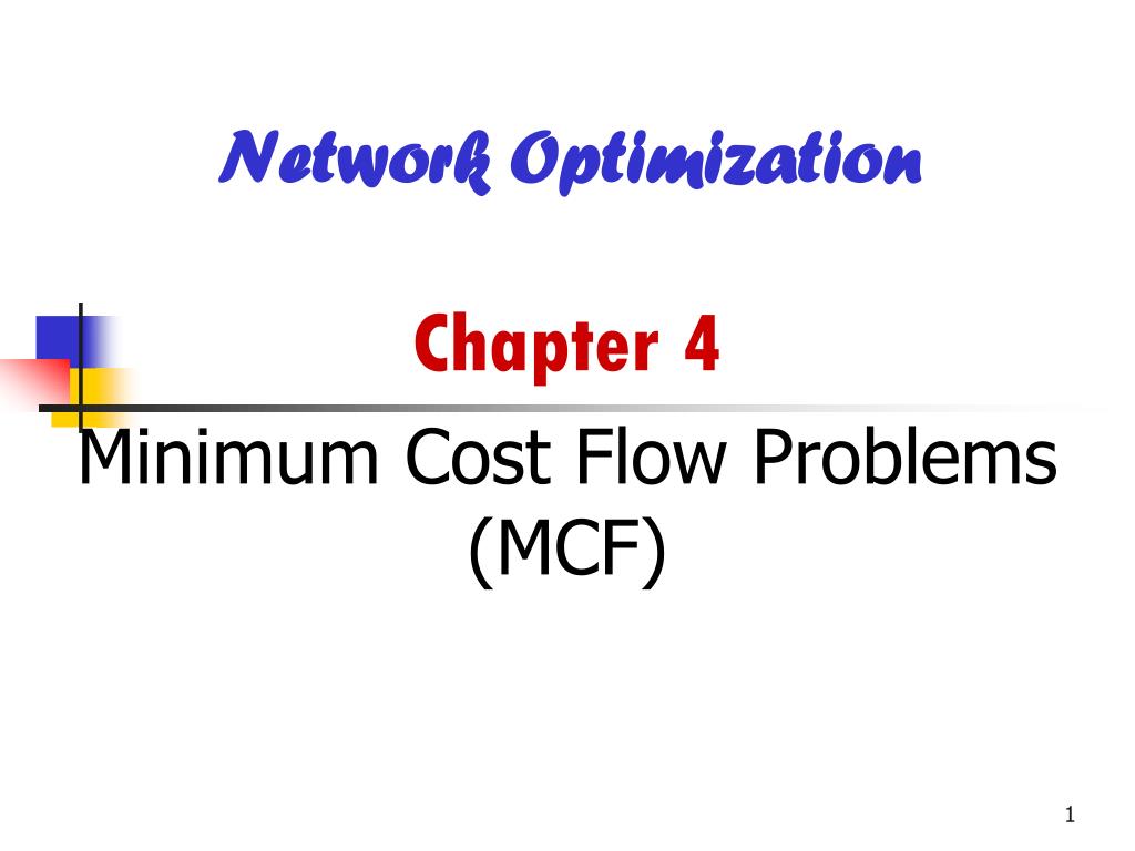 PPT - Network Optimization PowerPoint Presentation, free download - ID ...