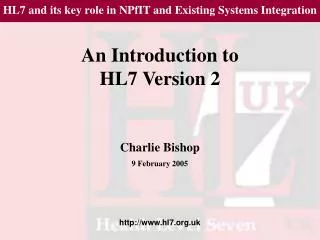An Introduction to HL7 Version 2