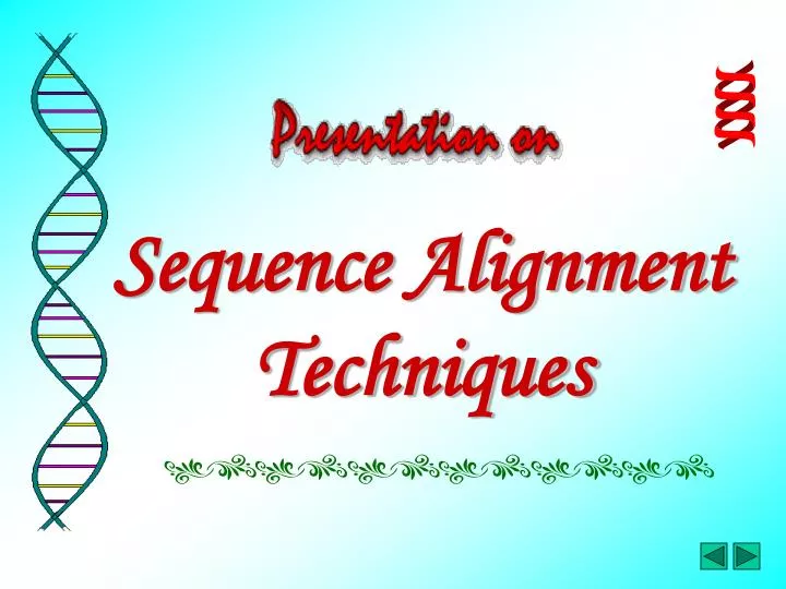 sequence alignment techniques