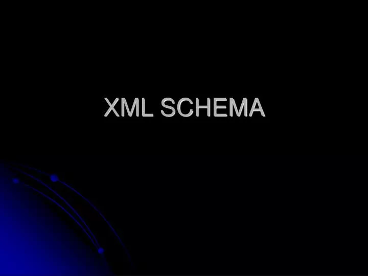 xml schema