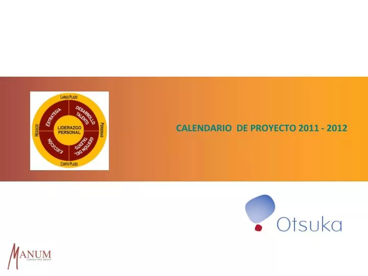 calendario de proyecto 2011 2012