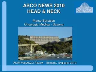 AIOM PostASCO Review - Bologna, 19 giugno 2010