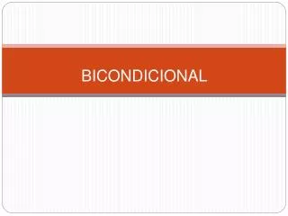 bicondicional