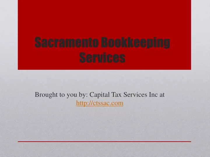 sacramento bookkeeping services