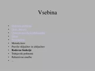 vsebina