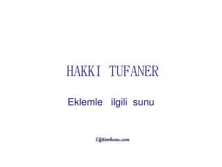 hakki tufaner