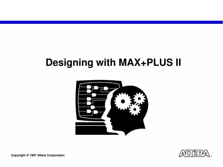 designing with max plus ii