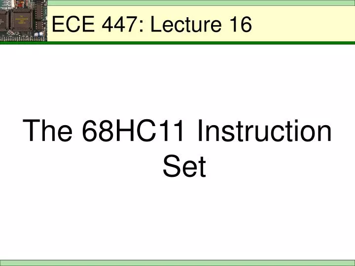 ece 447 lecture 16