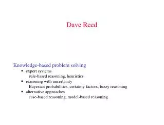 Dave Reed