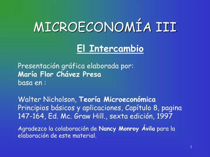 microeconom a iii