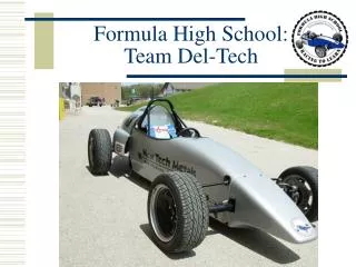 Formula High School: Team Del-Tech