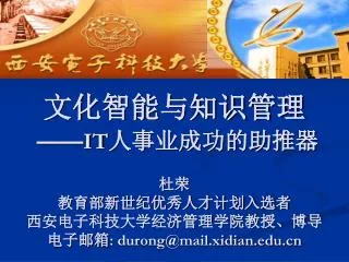 it durong@mail xidian edu cn