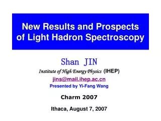 New Results and Prospects of Light Hadron Spectroscopy