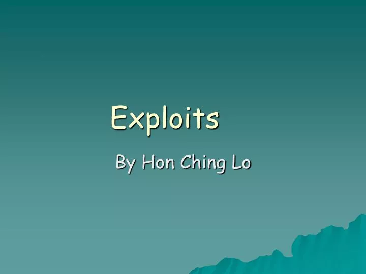 exploits