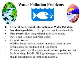 Water Pollution Problems