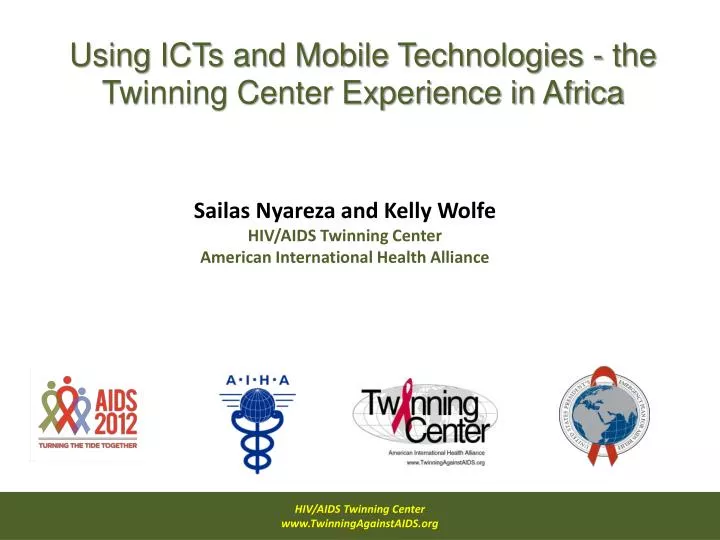 using icts and mobile technologies the twinning center experience in africa