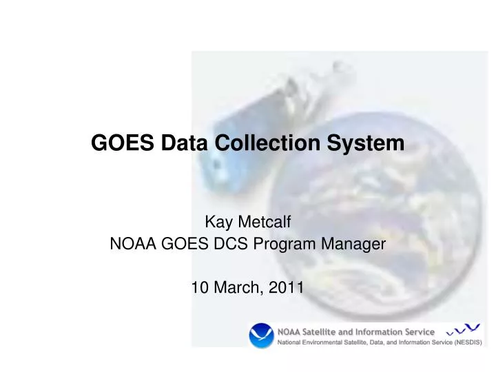 goes data collection system