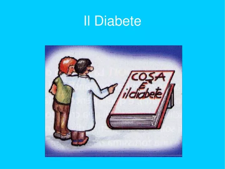 il diabete