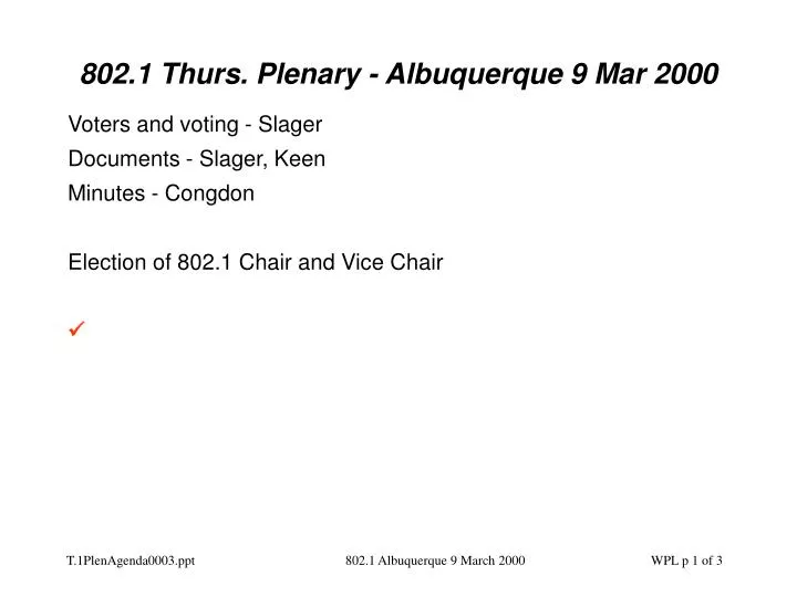 802 1 thurs plenary albuquerque 9 mar 2000