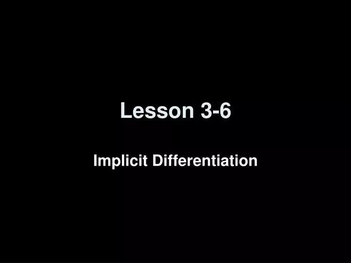 lesson 3 6